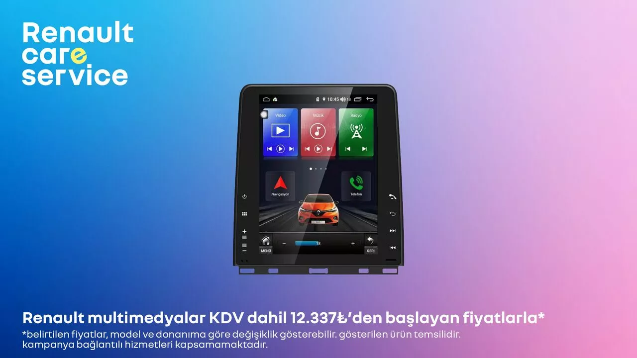 30 EYLÜL 2025’E KADAR RENAULT MULTIMEDYALARDA KAMPANYA